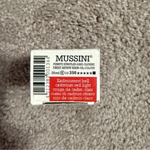 Mussini Schmincke Oil Paints Red Hues Professional Oil Painting New - Picture 4 of 11